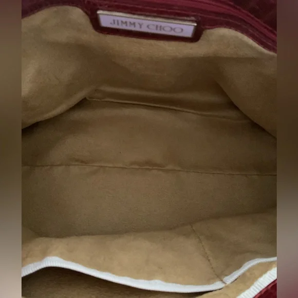 NWT Jimmy Choo Rhea Patent Leather Bag - Picture 5 of 6